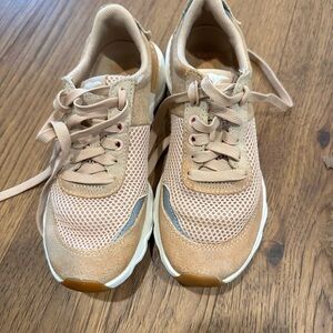 Sorel Women's Sneakers in Tan and Cream